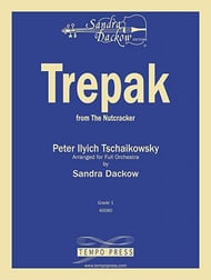 Trepak Orchestra sheet music cover Thumbnail